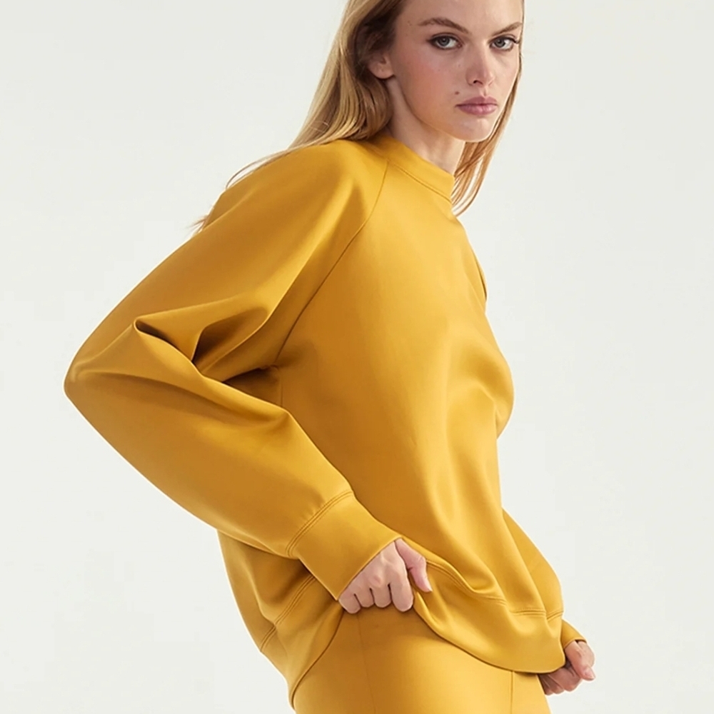 NWT - CYNTHIA ROWLEY BONDED SWEATSHIRT